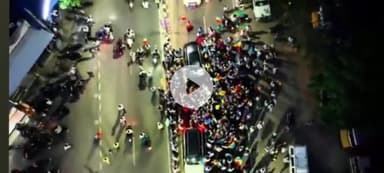 போளூர்: பேருந்து நிலையம் அருகில் போதைப் பொருள் விற்பவர்களுக்கு பாதுகாப்பு கொடுப்பது திமுக தான் என அன்புமணி குற்றச்சாட்டு