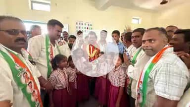 భూత్పూర్: విద్యార్థులతో కలిసి మధ్యాహ్నం భోజనం చేసిన దేవరకద్ర ఎమ్మెల్యే మధుసూదన్ రెడ్డి