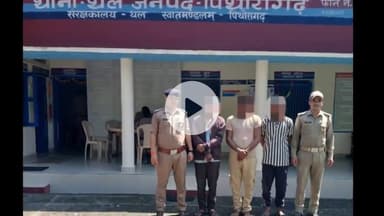 थल: थल पुलिस ने शांतिभंग के मामले में तीन लोगों का किया चालान
