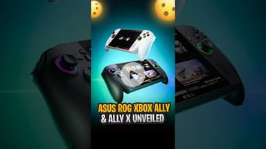 Asus unveils ROG Xbox Ally and Xbox Ally X 🔥#asus #asusrog #rogxboxally #rogxboxallyx #handheld