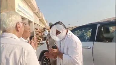 छछरौली: अंबाला सांसद वरुण मुलाना ने रविवार को छछरौली अनाज मंडी का दौरा किया