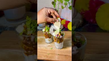 #shortvideo Aloo Channa Chaat Cup😍😍#recipe #trending #chaatrecipe #diwalispecial #festive #viral