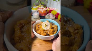 #shortvideo Makhandi Halwa 😍✨ #halwa #recipe #viral #trending #festive #diwalispecial #sweets
