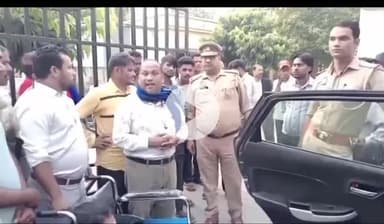 #संभल छेड़छाड़ की रिपोर्ट दर्ज होने का मामला भीम आर्मी के कार्यकर्ताओं ने किया हंगामा #uttarpradeshnews #upupdate #up360