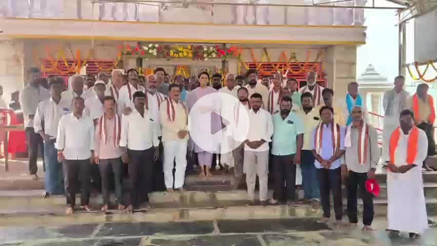 కాలూర్ తిమ్మనదొడ్డి: పాగుంట శ్రీ శ్రీ వెంకటేశ్వర స్వామి జాతర సందర్బంగా స్వామిని దర్శించుకున్న బిజెపి రాష్ట్ర నాయకురాలు డి కె. స్నిగ్ద రెడ్డి