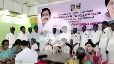 வலங்கைமான்: வலங்கைமான் தனியார் திருமண மண்டபத்தில் இலவச கண் பரிசோதனை முகாம்