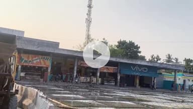 போளூர்: போளூர் பேருந்து நிலையத்தில் புதுப்பிக்கும் பணி 80% நிறைவு