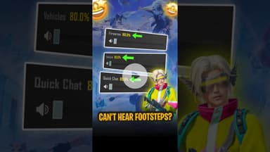 BGMI Best Audio Settings 2025#BGMI #BGMITricks #BGMIAudioSettings #BGMIFootsteps #BGMI2025 #BGMITips