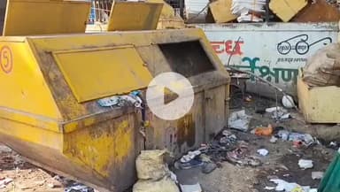 खरगौन: मोहन टॉकीज रोड पर कचरा कंटेनर बना परेशानी का कारण #jansamya