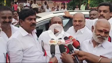 திருவையாறு: திமுக தான் வெல்லும்...இரண்டாவது இடத்திற்கு தான் பாஜகவிற்கும் தவெகவிற்கும் இடையே போட்டி : அமைச்சர் கோவி.செழியன் உறுதி