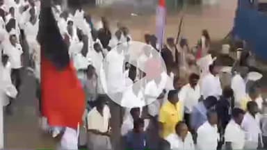 குடவாசல்: கொரடாச்சேரியில் மறைந்த திமுக மாவட்ட செயலாளர் பூண்டி கலைச்செல்வம் நினைவு தினத்தை முன்னிட்டு அமைதி ஊர்வலம்