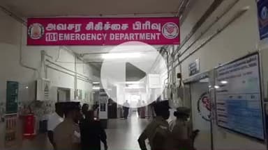 கடையநல்லூர்: துரைச்சாமிபுரம் பகுதியில் தனியா பேருந்து நேருக்கு நேர் மோதிய விபத்து