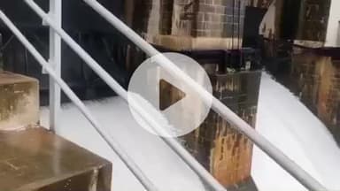 கடையநல்லூர்: கருப்பாநதிநீர்த்தேக்கத்தில் இருந்து 200 கன அடி தண்ணீர் திறப்பு வெள்ள அபாய எச்சரிக்கை