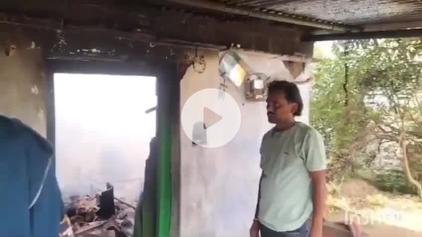 ఎల్కతుర్తి: వల్భపూర్ గ్రామంలో ఘోర అగ్నిప్రమాదం,భారీ ఆస్తి నష్టం