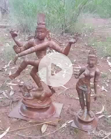 திருவாரூர்: மண்ணில் சிலையை புதைத்து வைத்து ஐம்பொன் பஞ்சலோக சிலை எனக் கூறி ஏமாற்ற முயன்றவர் அதிரடி கைது