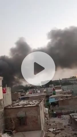 खजराना जलला कॉलोनी में लगी आज #खजराना #इंदौर#जलाल कॉलोनी#mp@