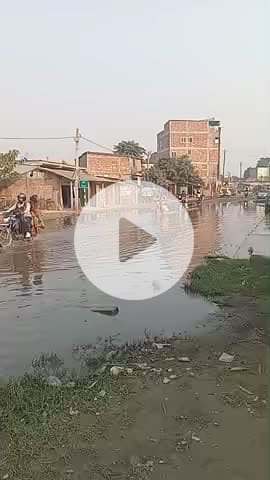 Chousa Gandhi Chowk ganda nale ka pani