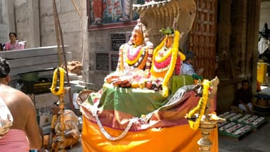 தருமபுரி: வாழப்பாடி: குமாரசாமிபேட்டை சிவசுப்ரமணியசுவாமி கோயிலில் பாம்பு தீயணைப்புத்துறை மீட்பு..