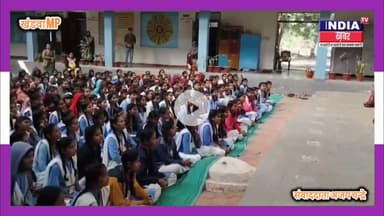 विश्व हिंदू परिषद मातृशक्ति द्वारा नशा मुक्ति अभियान—छात्रों ने लिया संकल्प। #NashaMuktiAbhiyan