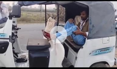 మఠంపల్లి: చౌటపల్లి గ్రామ శివారులో ఆటో అదుపుతప్పి బోల్తా