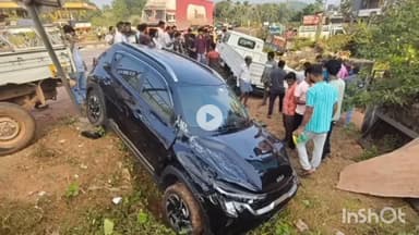 ಭಟ್ಕಳ: ರಾಷ್ಟ್ರೀಯ ಹೆದ್ದಾರಿಯಲ್ಲಿ ಅಡ್ಡಬಂದ ದನ, ವಾಹನಗಳ ಸರಣಿ ಅಪಘಾತ