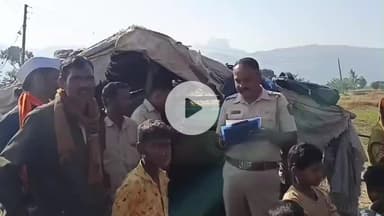 कळवण: कातळगाव शिवारात बिबट्याच्या हल्ल्यात चार शेळ्या ठार तर एक शेळी गंभीर जखमी