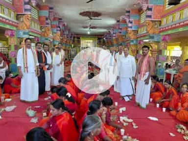 కొమురవెల్లి: కొమురవెల్లి మల్లికార్జున స్వామి ఆలయ హుండీ లెక్కించిన అధికారులు