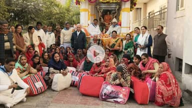 श्री सत्य साईं प्रेम प्रवाहिनी रथ का अलीगढ़ आगमन, भक्तिमय उल्लास से गूंज उठा जनपद#jnsnews24 #jannaya