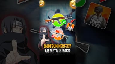 Shotgun Nerf Confirmed? 😳#BGMI #BGMIEsports #BGMIUpdate #ShotgunMeta #ARMeta #BGMINews #BGMIReels