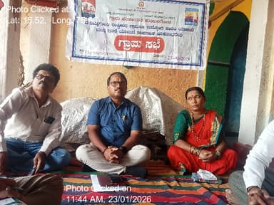 ಮುಂಡರಗಿ: 23-Jan-26 : Mgnrega Sfc 15Thfc