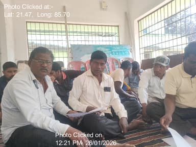 ଝୁମ୍ପୁରା: 26-Jan-26 : Gramasabha