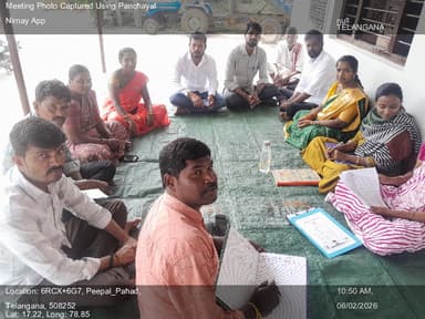 బొమ్మలరామారం: 06-Feb-26 : 16 Th Rond Social Audit Purpose