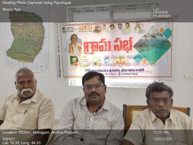 ఎచ్చెర్ల: 13-Feb-26 : Mgnregs Social Audit Gram Shaba 18 Th Round