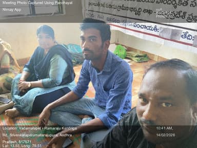 యర్రవారిపాలెం: 14-Feb-26 : Mgnrega Social Audit Gramasabha
