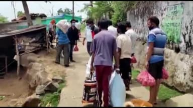 #साथी_हाथ_बढ़ाना हल्दीवाड़ी