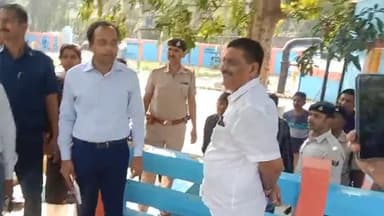 जल संसाधन मंत्री संजय कुमार झा ने राजगीर के जापानी मंदिर स्थित पंप हाउस का किया निरीक्षण। #rajgir #rajgirnews