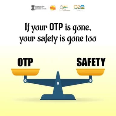 Ensure the security of your passwords, Safeguard your well-being!
Avoid divulging your One Time Password (OTP) to anyone.
#otp #strongpassword #cybersecurity