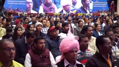 हुज़ूर: मुख्य निर्वाचन पदाधिकारी, मध्यप्रदेश, अनुपम राजन द्वारा स्वागत उद्बोधन दिया।
#NVD2024
#National_Voters_Day