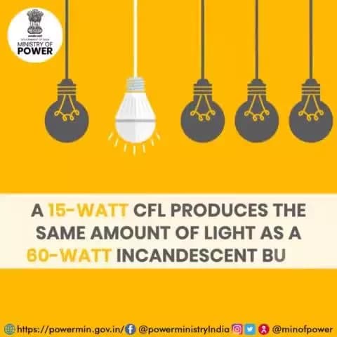 Improve efficiency and save more power.
#CFL #bulbs #power #saving #efficiency