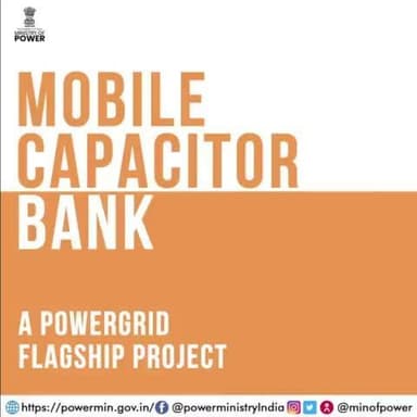 Mobile Capacitor Bank: A POWERGRID Flagship Project
#MobileCapacitor #Powergrid #mop