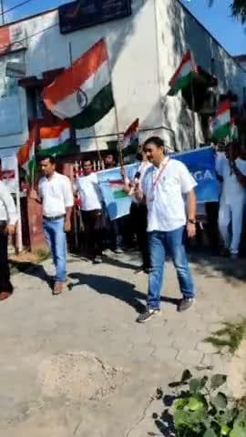 आजादी का अमृत महोत्सव के तहत तिरंगा यात्रा का आयोजन किया गया। #HarGharTiranga #IndiaPost4Tiranga