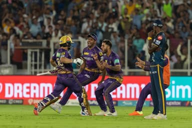 रिंकू सिंह ने आखिरी ओवर में लगातार 5  छक्के जडे, कोलकाता ने गुजत के खिलाफ 205 रन का लक्ष्य हासिल कर लिया  //#मैंच#आइपीएल