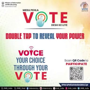 Your every vote has the power to ensure continued good governance, further India's progress & prosperity and realise the vision of #ViksitBharat2047
Exercise your franchise in record numbers and