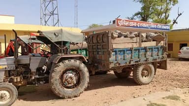 पुलिस थाना #दत्तवास की कार्यवाही।
अवैध चेजा पत्थर सहित 06 ट्रैक्टर मय ट्राली जप्त, एक चालक गिरफ्तार व दो प्रकरण दर्ज।