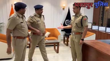 नीतिराज #RPS को उपअधीक्षक (#DYSP) से
#अतिरिक्त पुलिस अधीक्षक (#ASP) पद पर #पदोन्नति होने पर
#SP ने दी बधाई व शुभकाम