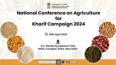 A National Conference on Agriculture for Kharif Campaign 2024 is scheduled for 30th April 2024 at A.P. Shinde Symposium Hall, NASC Complex, PUSA, New Delhi.
#agrigoi #nationalconference
