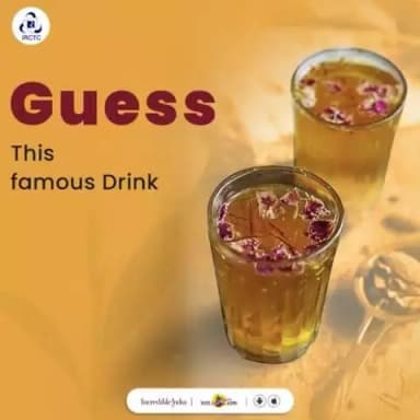 Let's see how many can you #guess this famous drink of #Kashmir.
Tell us in the #comments.