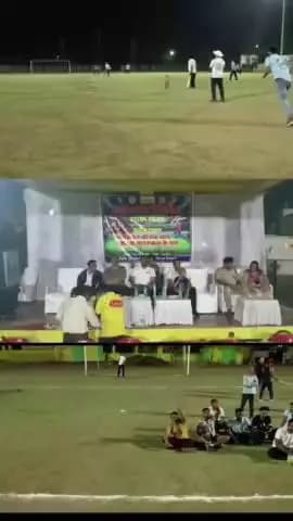 शांतिनगर स्टेडियम में आयोजित हुए फ्लड लाइट फ्रैंडली क्रिकेट मैच नागरिक 11 एवं प्रशासन 11 के खिलाड़ियों ने लगाए चौके-छक्के।
दोनों टीम ने मतदान जागरूकता के लगाए नारे, खेल के माध्यम से दिया मतदान का संदेश।
