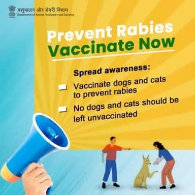 Protecting pups, one shot at a time!
Let's ensure every dog receives their vaccination to stop rabies in its tracks.
#VaccinateToEndRabies #PreventRabies #spreadawareness