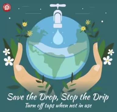 Let's take a green step to save the blue!
Pay close attention to mindful water consumption and make sure to turn off taps when not in use.
#MissionLiFE #ChooseLiFE #railminindia